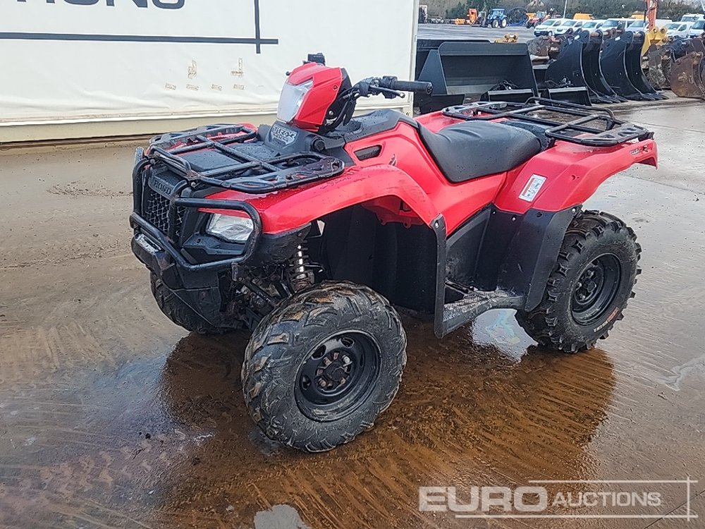 Honda TRX500 ATVs For Auction: Dromore – 21st & 22nd February 2025 @ 9:00am