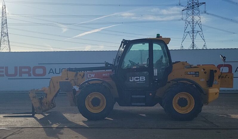 2019 JCB 540-140 Hi Viz Telehandlers For Auction: Leeds – 5th, 6th, 7th & 8th March 2025 @ 8:00am full