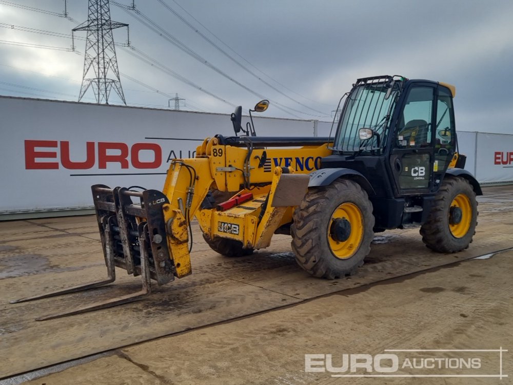 2017 JCB 540-140 Hi Viz Telehandlers For Auction: Leeds – 5th, 6th, 7th & 8th March 2025 @ 8:00am