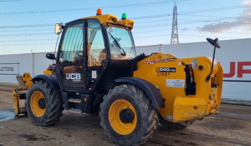 2020 JCB 540-140 Hi Viz Telehandlers For Auction: Leeds – 5th, 6th, 7th & 8th March 2025 @ 8:00am full