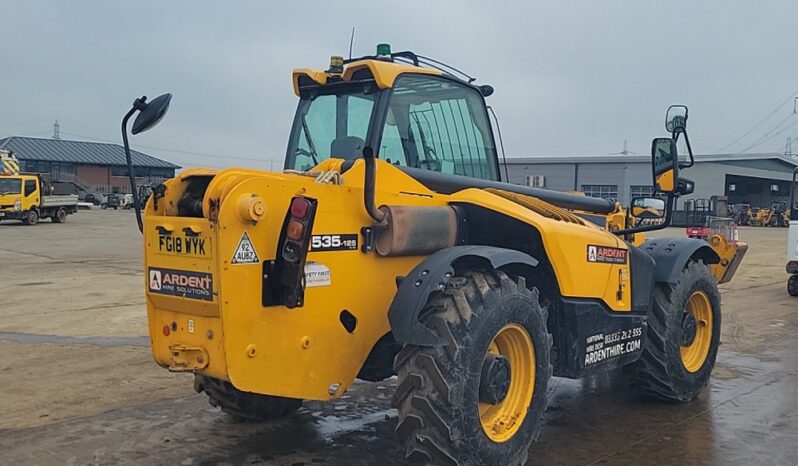 2018 JCB 535-125 Hi Viz Telehandlers For Auction: Leeds – 5th, 6th, 7th & 8th March 2025 @ 8:00am full