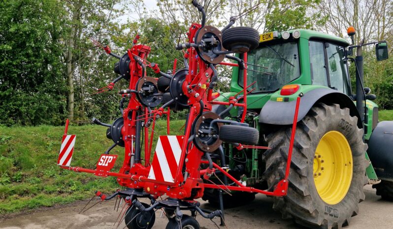 2018 SIP Spider 815/8 Mounted rotary hay tedder full