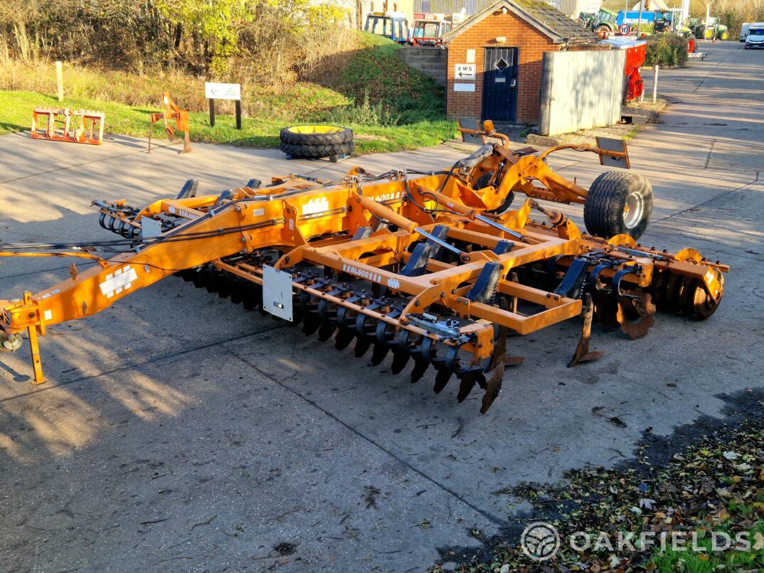 2008 Simba SL600 trailed cultivator