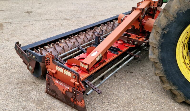 Greenland 4M power harrow c/w packer roller full