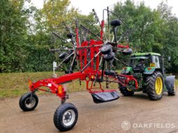 2017 Kongskilde R 760 twin rotor rake full