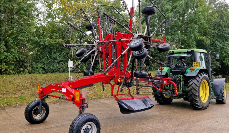 2017 Kongskilde R 760 twin rotor rake full