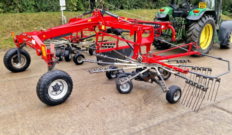 2017 Kongskilde R 760 twin rotor rake full