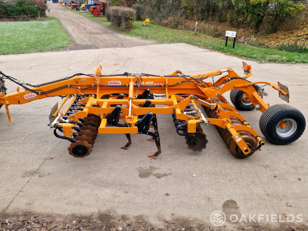 2009 Simba SL400 one pass cultivator