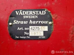 Vaderstad Straw Harrow ex 5m Carrier full