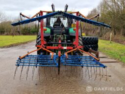 Opico 6M hydraulic folding grass/weeder harrow full