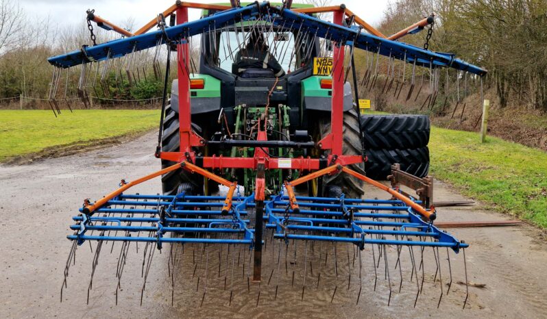 Opico 6M hydraulic folding grass/weeder harrow full