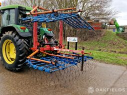 Opico 6M hydraulic folding grass/weeder harrow full