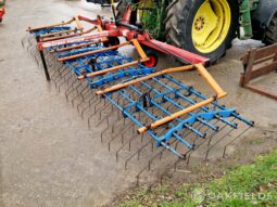 Opico 6M hydraulic folding grass/weeder harrow full