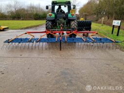 Opico 6M hydraulic folding grass/weeder harrow full