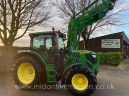 John Deere 6120R A/Quad c/w JD 643R loader full