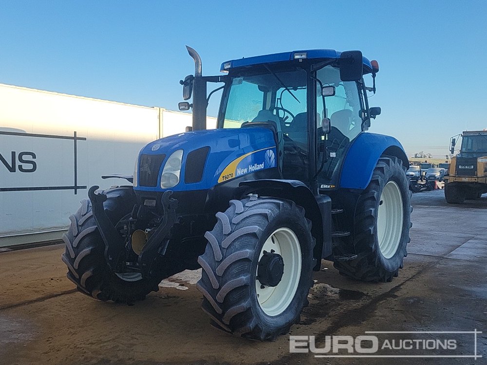 New Holland T6070 Tractors For Auction: Dromore – 21st & 22nd February 2025 @ 9:00am