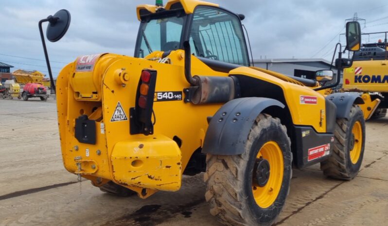 2019 JCB 540-140 Hi Viz Telehandlers For Auction: Leeds – 5th, 6th, 7th & 8th March 2025 @ 8:00am full