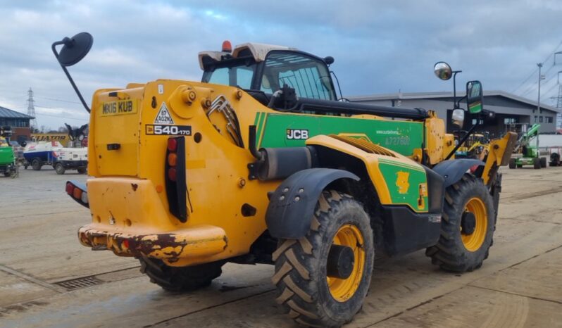 2016 JCB 540-170 Telehandlers For Auction: Leeds – 5th, 6th, 7th & 8th March 2025 @ 8:00am full