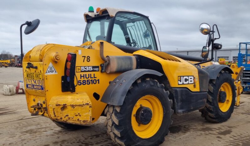 2015 JCB 535-140 Hi Viz Telehandlers For Auction: Leeds – 5th, 6th, 7th & 8th March 2025 @ 8:00am full