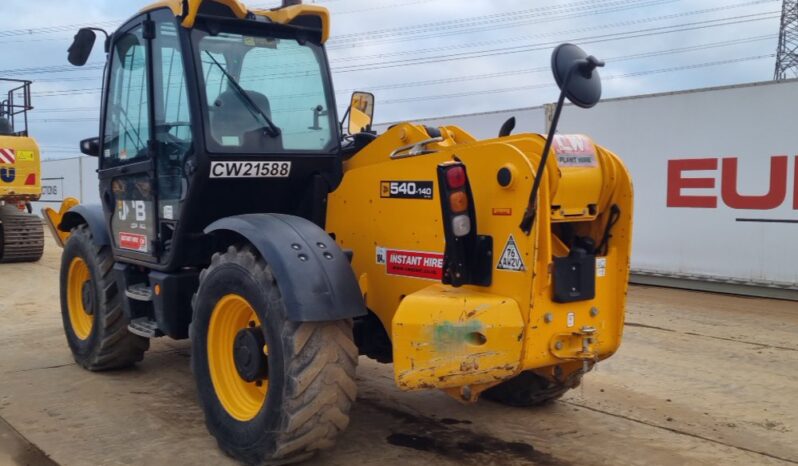 2019 JCB 540-140 Hi Viz Telehandlers For Auction: Leeds – 5th, 6th, 7th & 8th March 2025 @ 8:00am full