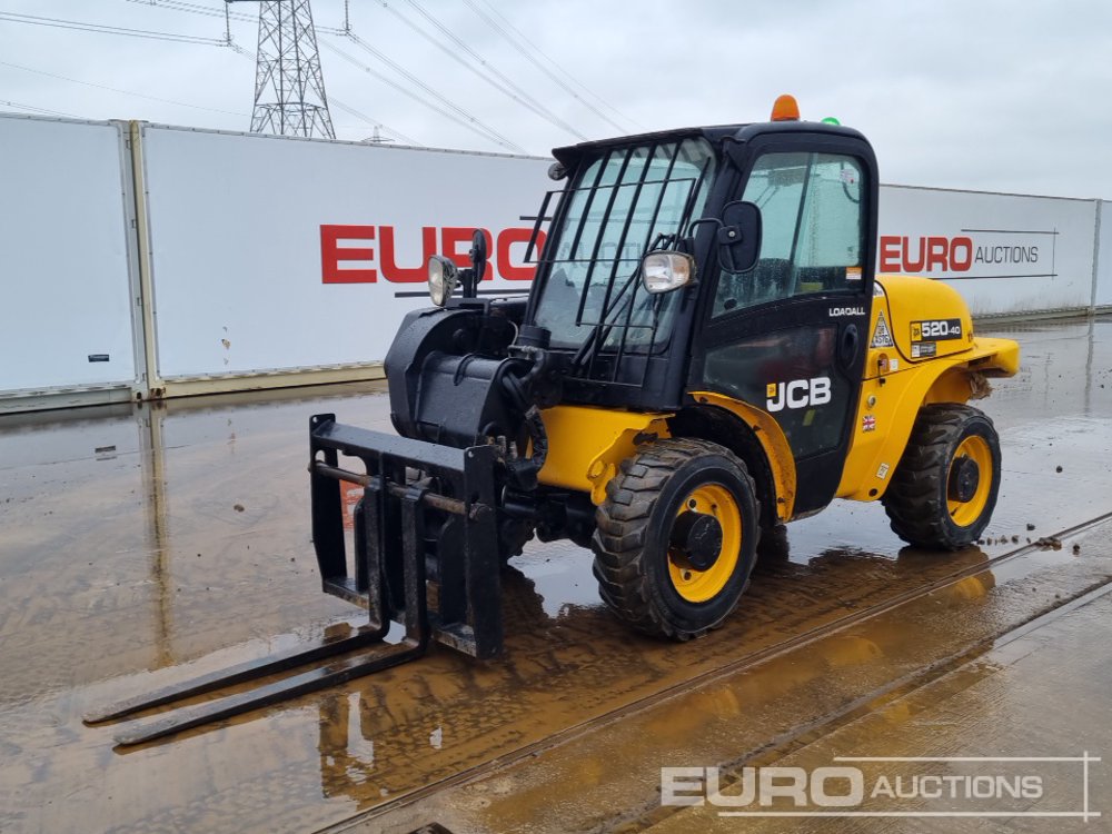 2018 JCB 520-40 Telehandlers For Auction: Leeds – 5th, 6th, 7th & 8th March 2025 @ 8:00am