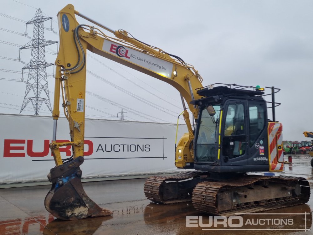 2021 Kobelco SK140SRLC-7 10 Ton+ Excavators For Auction: Leeds – 5th, 6th, 7th & 8th March 2025 @ 8:00am