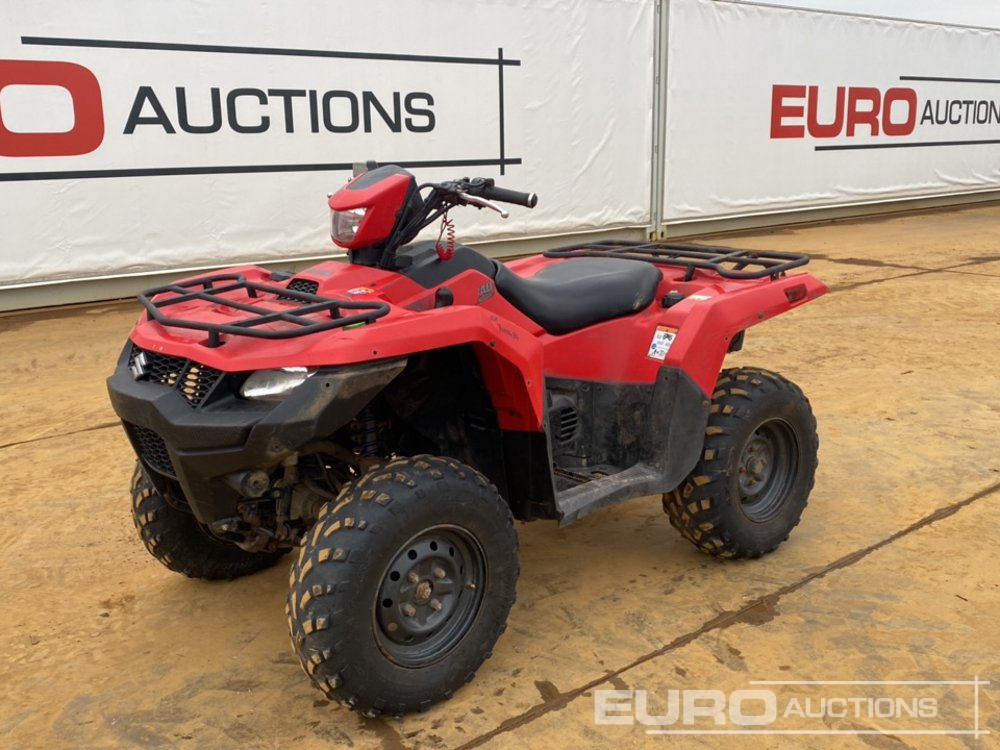 2018 Suzuki KINGQUAD 500AXI ATVs For Auction: Dromore – 21st & 22nd February 2025 @ 9:00am