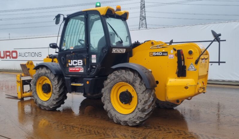 2019 JCB 540-140 Hi Viz Telehandlers For Auction: Leeds – 5th, 6th, 7th & 8th March 2025 @ 8:00am full