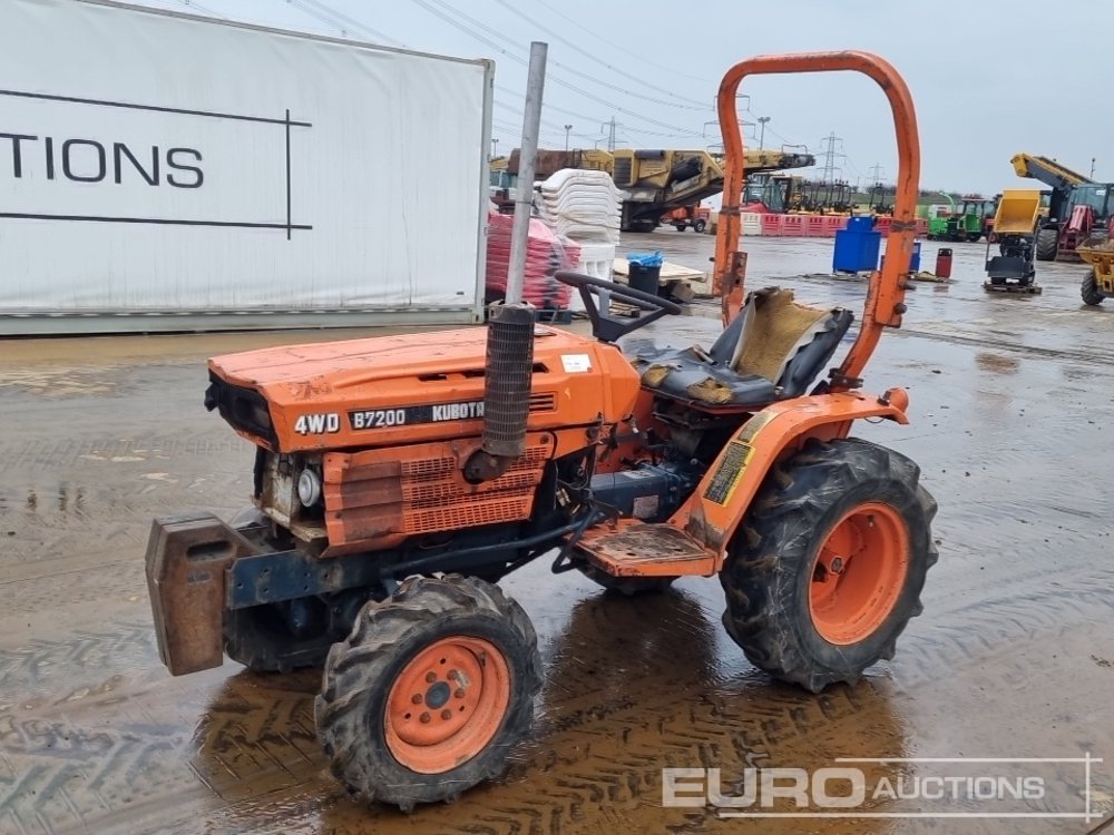 Kubota B7200 Compact Tractors For Auction: Leeds – 5th, 6th, 7th & 8th March 2025 @ 8:00am