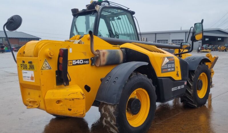 2018 JCB 540-140 Hi Viz Telehandlers For Auction: Leeds – 5th, 6th, 7th & 8th March 2025 @ 8:00am full