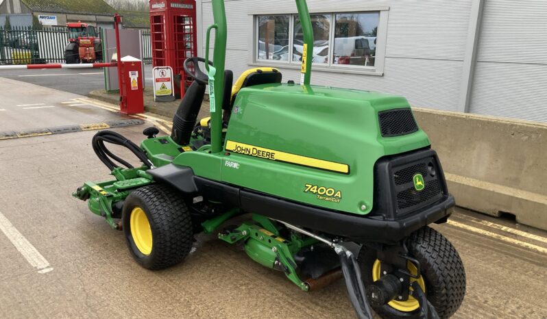 John Deere 7400A mower full