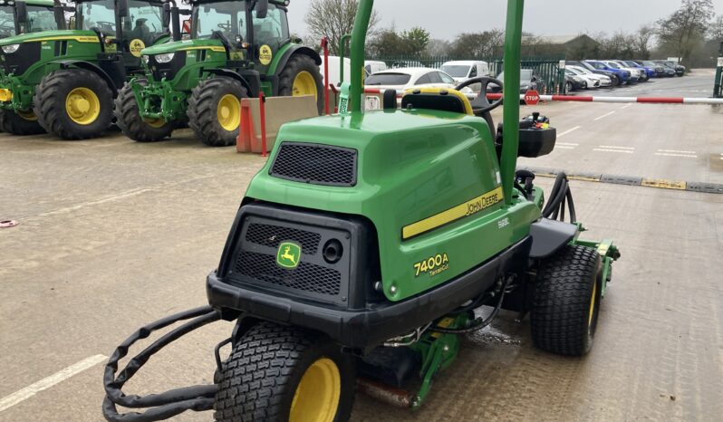 John Deere 7400A mower full