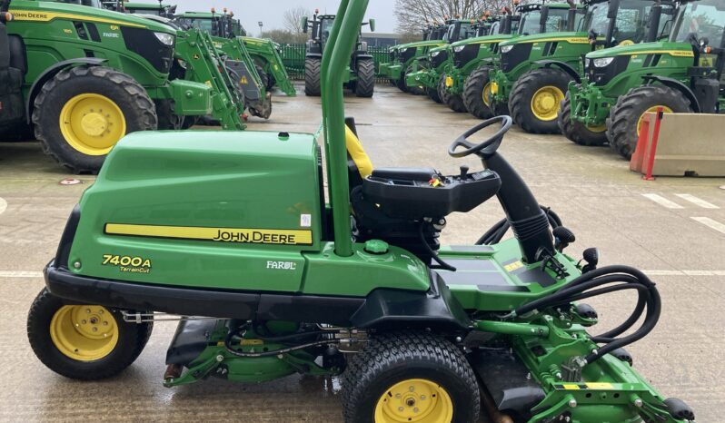 John Deere 7400A mower full