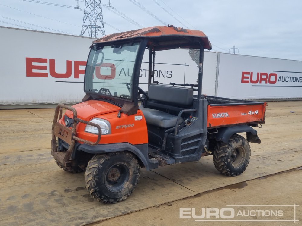 Kubota RTV900 Utility Vehicles For Auction: Leeds – 5th, 6th, 7th & 8th March 2025 @ 8:00am