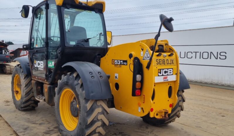 2018 JCB 531-70 Telehandlers For Auction: Leeds – 5th, 6th, 7th & 8th March 2025 @ 8:00am full