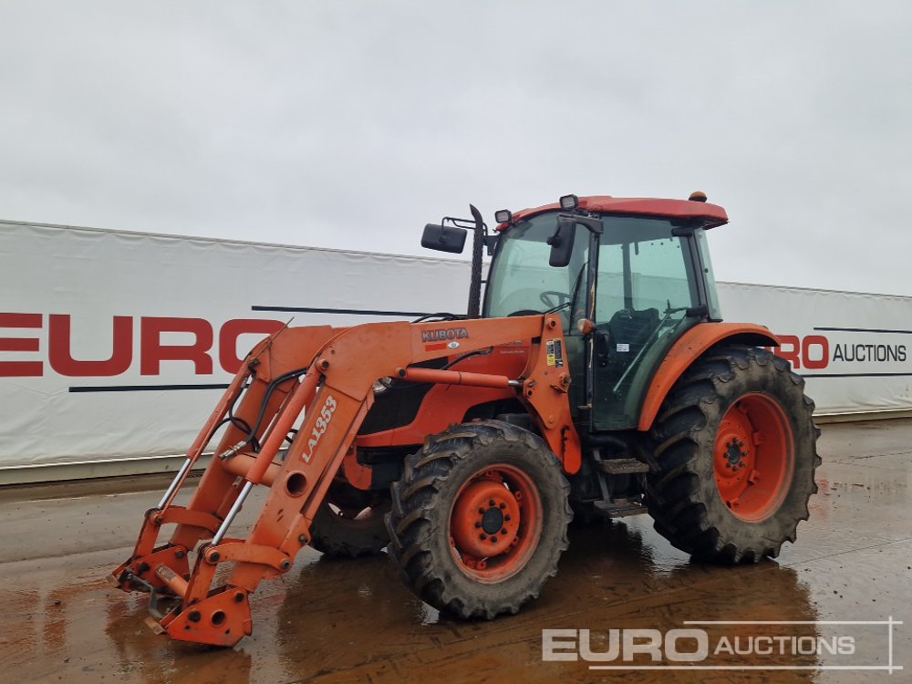 2014 Kubota M9540 Tractors For Auction: Dromore – 21st & 22nd February 2025 @ 9:00am