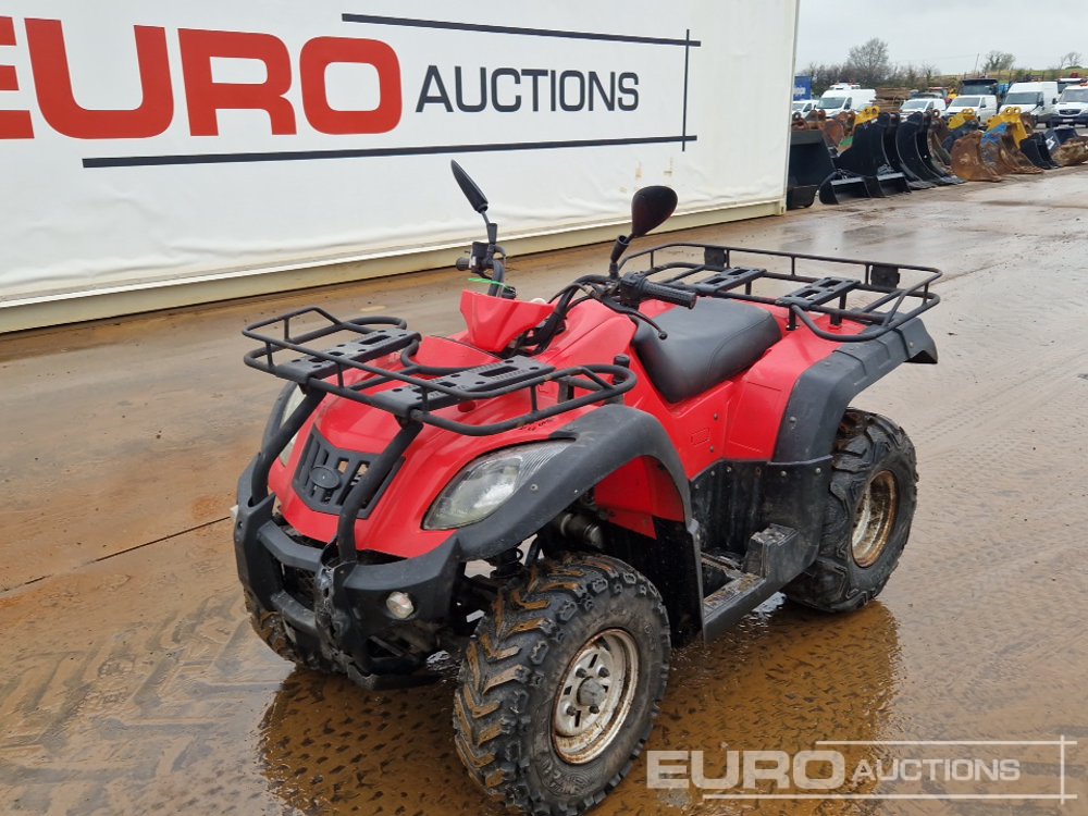 Jianshe 2WD Petrol Quad Bike ATVs For Auction: Dromore – 21st & 22nd February 2025 @ 9:00am