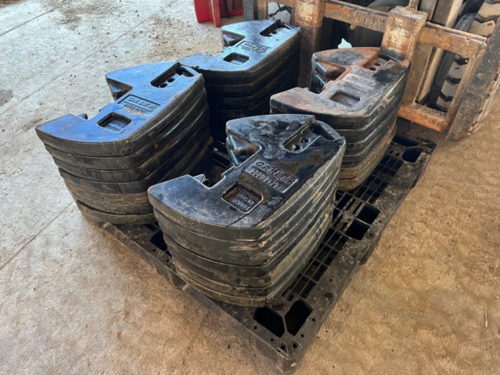 CASE 45KG FRONT WEIGHTS 250 + VAT