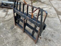 MANITOU HYDRAULIC SIDESHIFT PALLET FORK FRAME 750 + VAT full