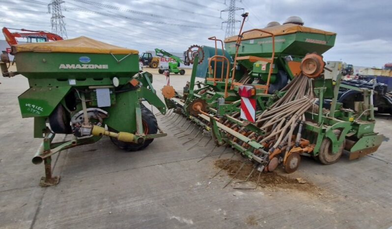 2015 Amazone KG4000 SUPER 4m Power Harrow, AD-P 403 Special L Seed Drill, Front Fertilizer Tank Farm Machinery For Auction: Leeds – 5th, 6th, 7th & 8th March 2025 @ 8:00am full