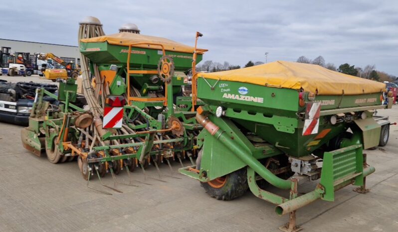 2015 Amazone KG4000 SUPER 4m Power Harrow, AD-P 403 Special L Seed Drill, Front Fertilizer Tank Farm Machinery For Auction: Leeds – 5th, 6th, 7th & 8th March 2025 @ 8:00am full