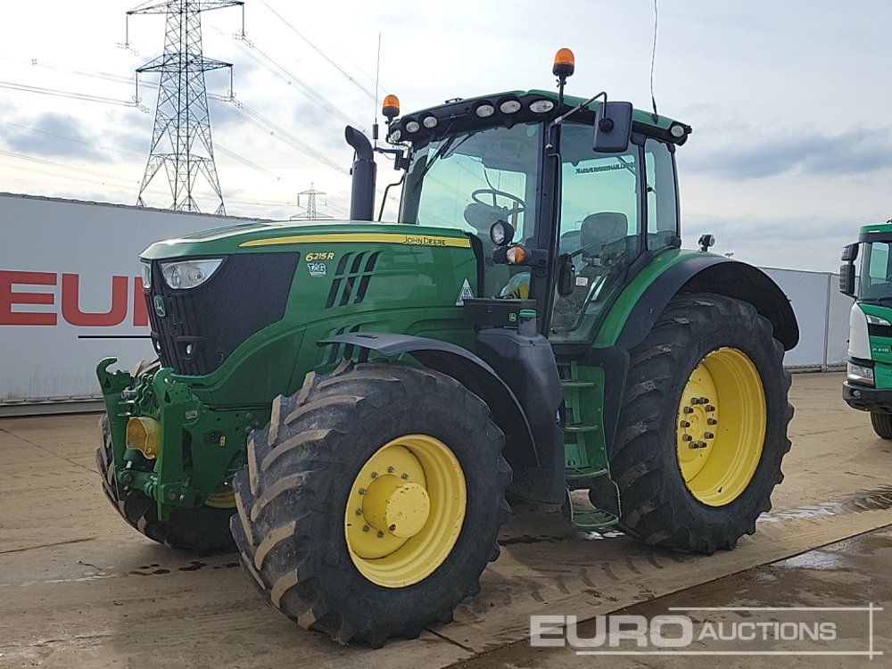 2017 John Deere 6215R Tractors For Auction: Leeds – 5th, 6th, 7th & 8th March 2025 @ 8:00am