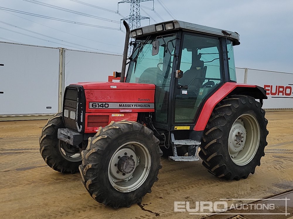 Massey Ferguson 6140 Tractors For Auction: Leeds – 5th, 6th, 7th & 8th March 2025 @ 8:00am