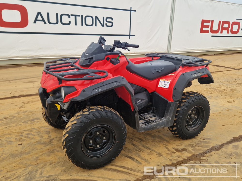 Can Am 450 OUTLANDER ATVs For Auction: Dromore – 21st & 22nd February 2025 @ 9:00am