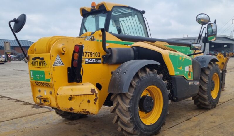 2017 JCB 540-140 Hi Viz Telehandlers For Auction: Leeds – 5th, 6th, 7th & 8th March 2025 @ 8:00am full