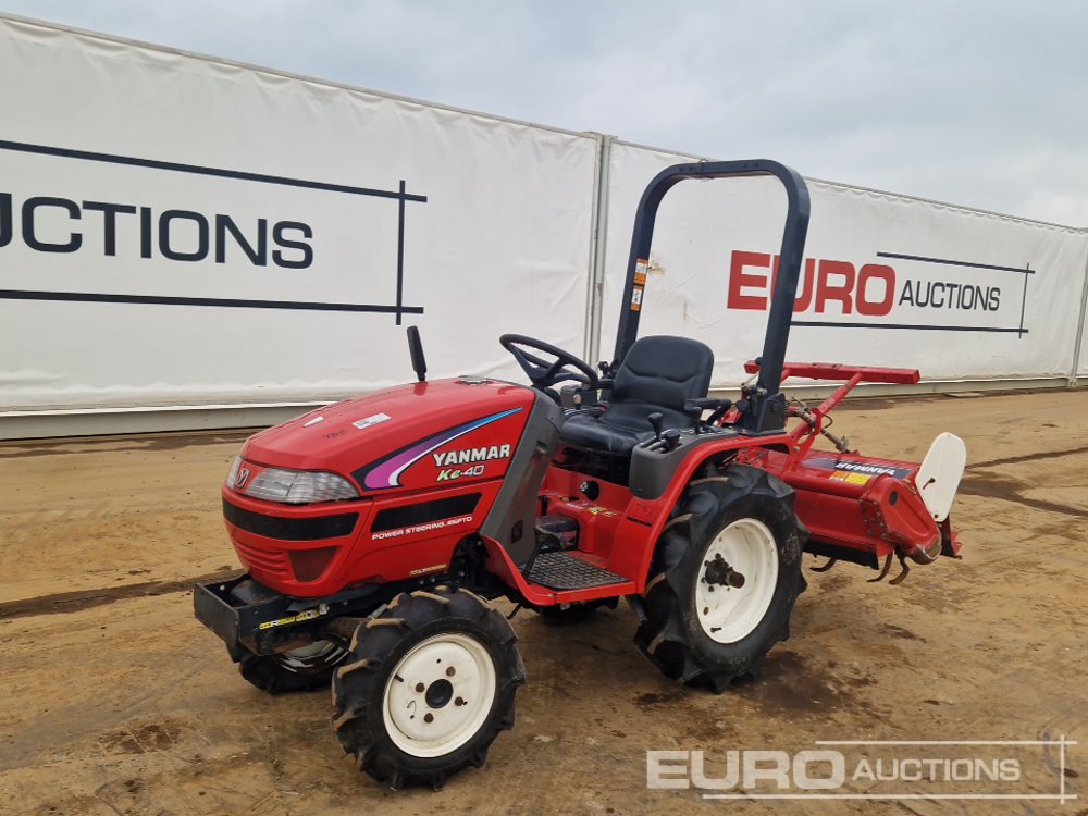 Yanmar KE40 Compact Tractors For Auction: Dromore – 21st & 22nd February 2025 @ 9:00am