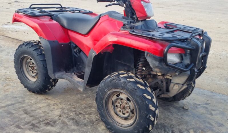 Honda TRX520 ATVs For Auction: Leeds – 5th, 6th, 7th & 8th March 2025 @ 8:00am full