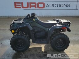 Can Am Outlander 450 ATVs For Auction: Leeds – 5th, 6th, 7th & 8th March 2025 @ 8:00am full