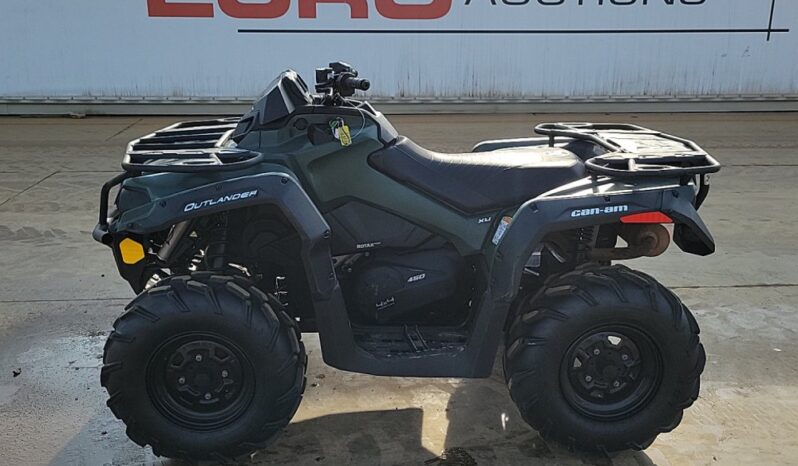 Can Am Outlander 450 ATVs For Auction: Leeds – 5th, 6th, 7th & 8th March 2025 @ 8:00am full