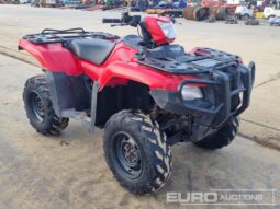 2021 Honda TRX520 ATVs For Auction: Leeds – 5th, 6th, 7th & 8th March 2025 @ 8:00am full